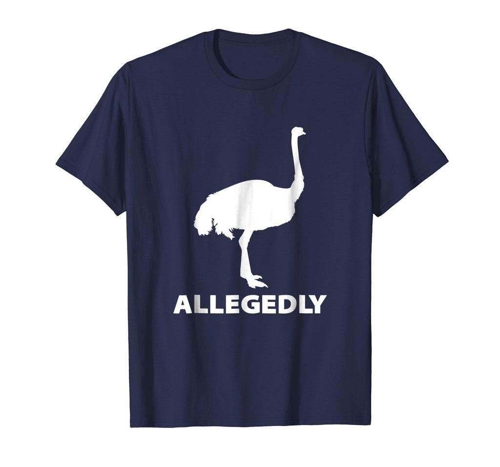 Allegedly Ostrich Flightless Bird Funny T-Shirt