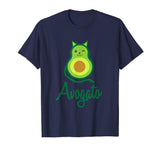 Avogato T Shirt Kitty Cat Funny Meow