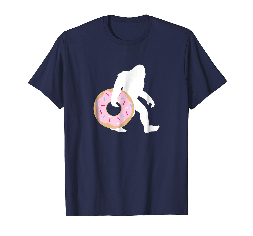 Bigfoot Donut Shirt, Funny Cute Sprinkle Sasquatch Gift