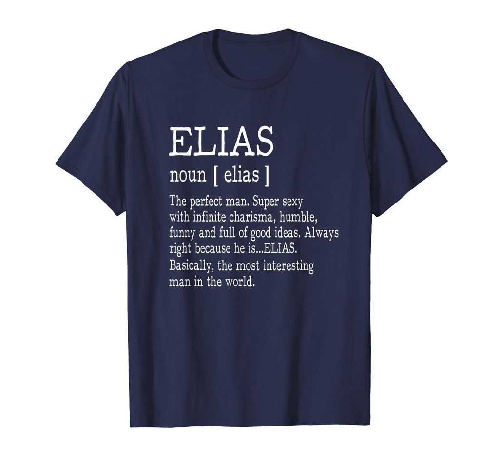 Adult Definition - First Name Elias Men T-Shirt Funny