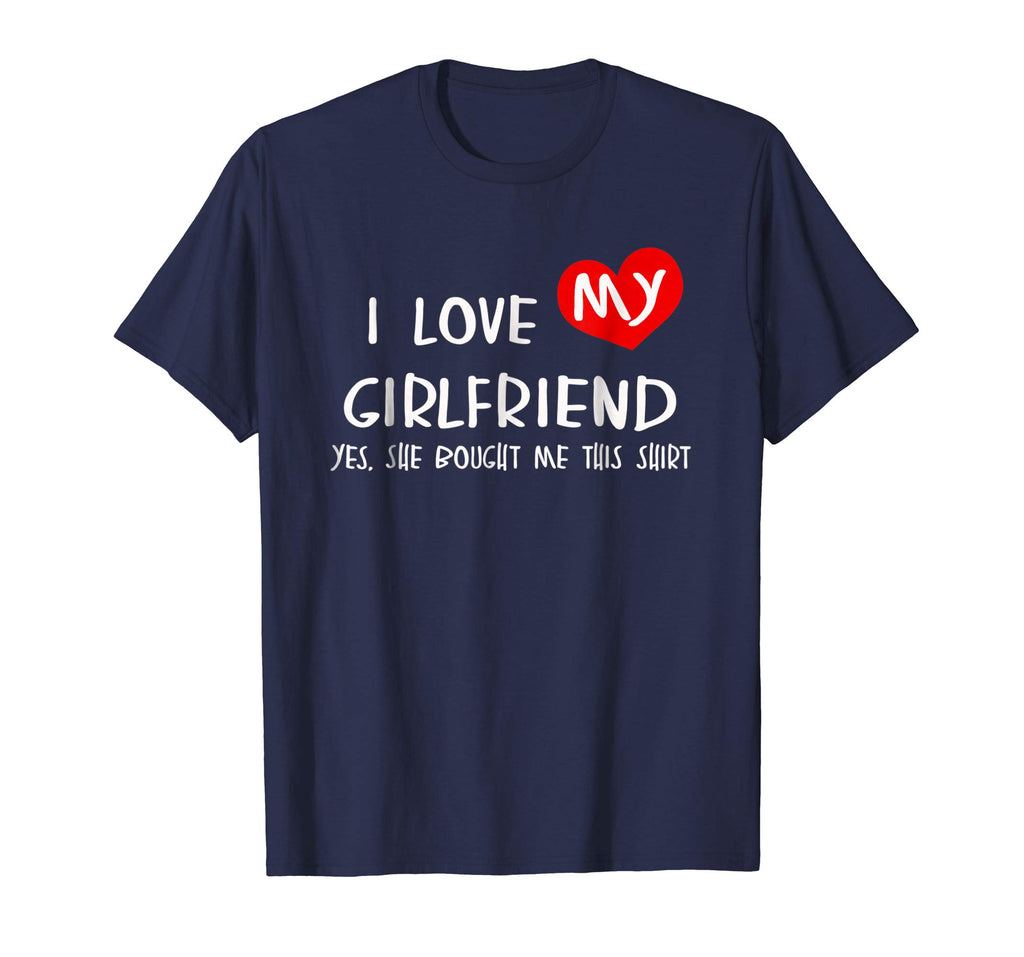 Funny &quot;I Love My Girlfriend&quot; T-Shirt Gift