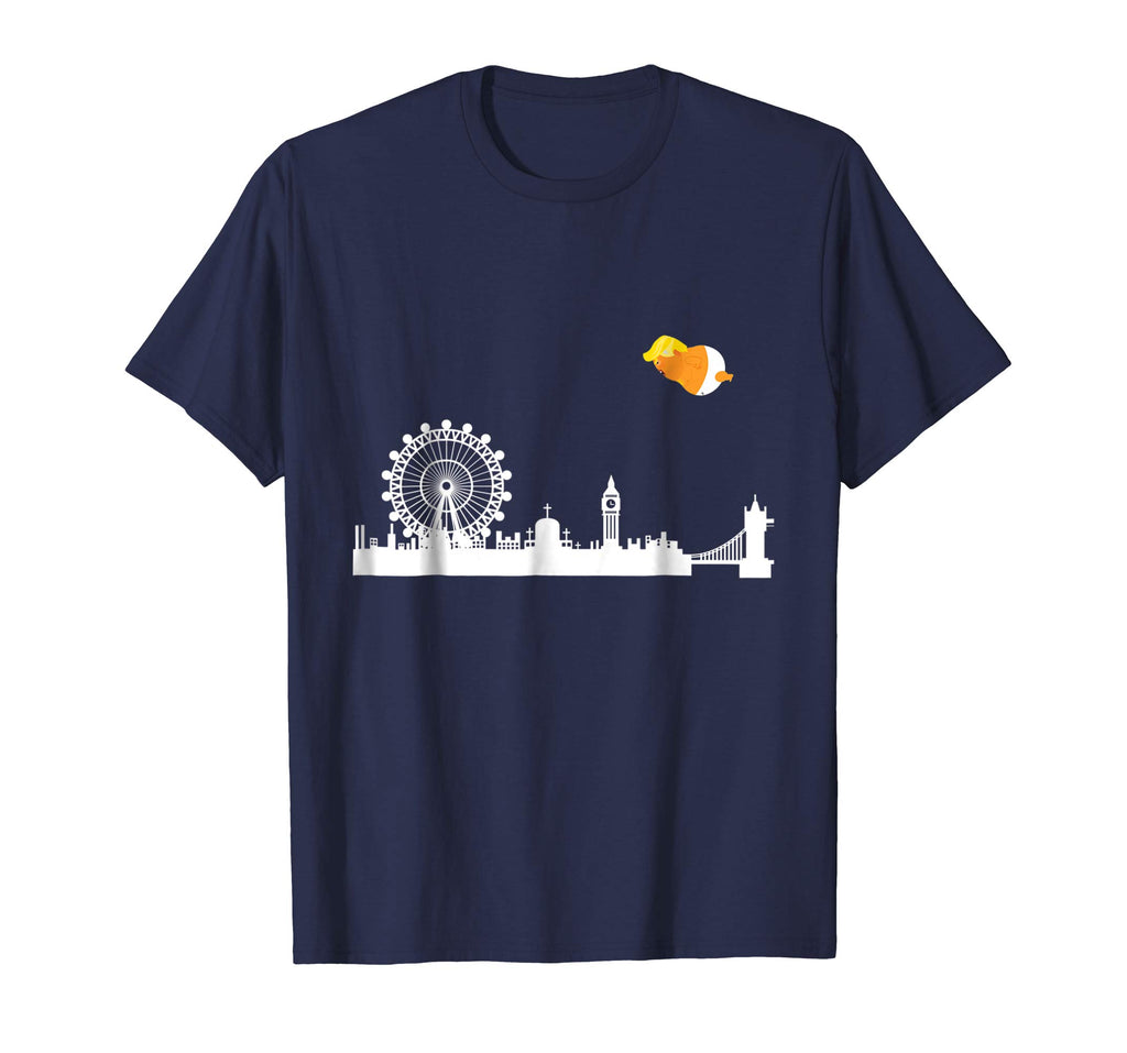Baby Trump Balloon London Anti Trump Funny T-Shirt