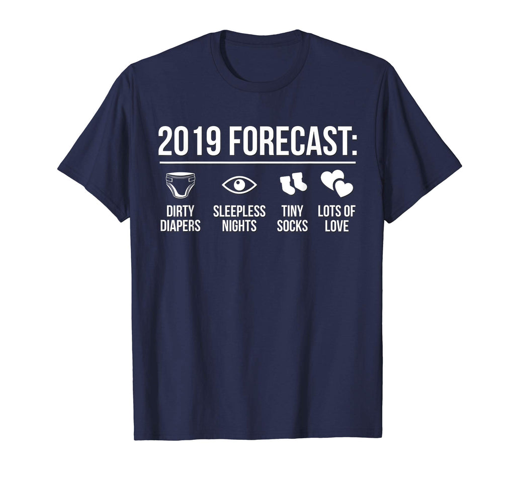Funny New Dad Mom T-Shirt for Expecting Baby Announcment