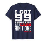 99 Problems Carb Ain't One Funny Low Carb Keto Diet T-Shirt