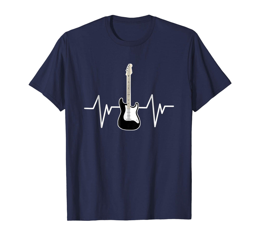Bass Guitar Heartbeat Bass Lover Funny Bass Player T Shirt