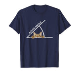 Acute Angle Cat That is Cute - Funny T-Shirt