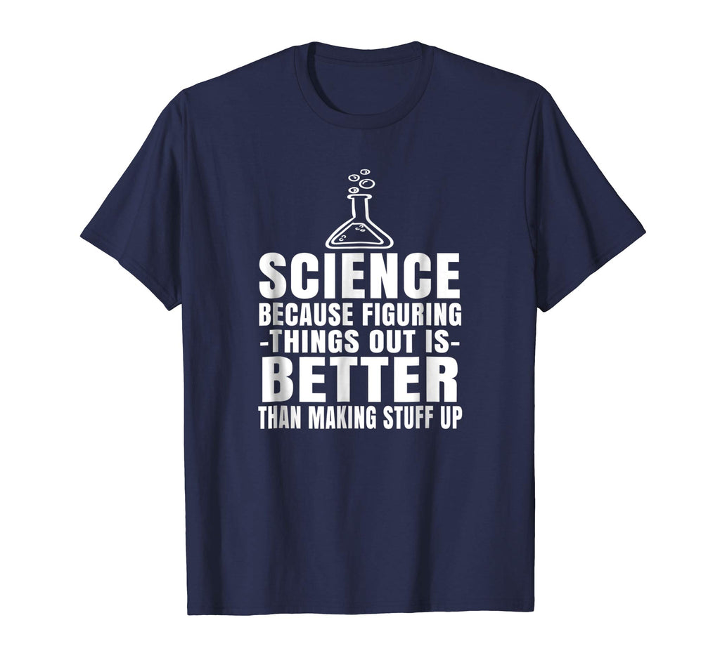 Figuring Things Out Funny Science Themed T-Shirt