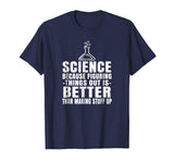 Figuring Things Out Funny Science Themed T-Shirt