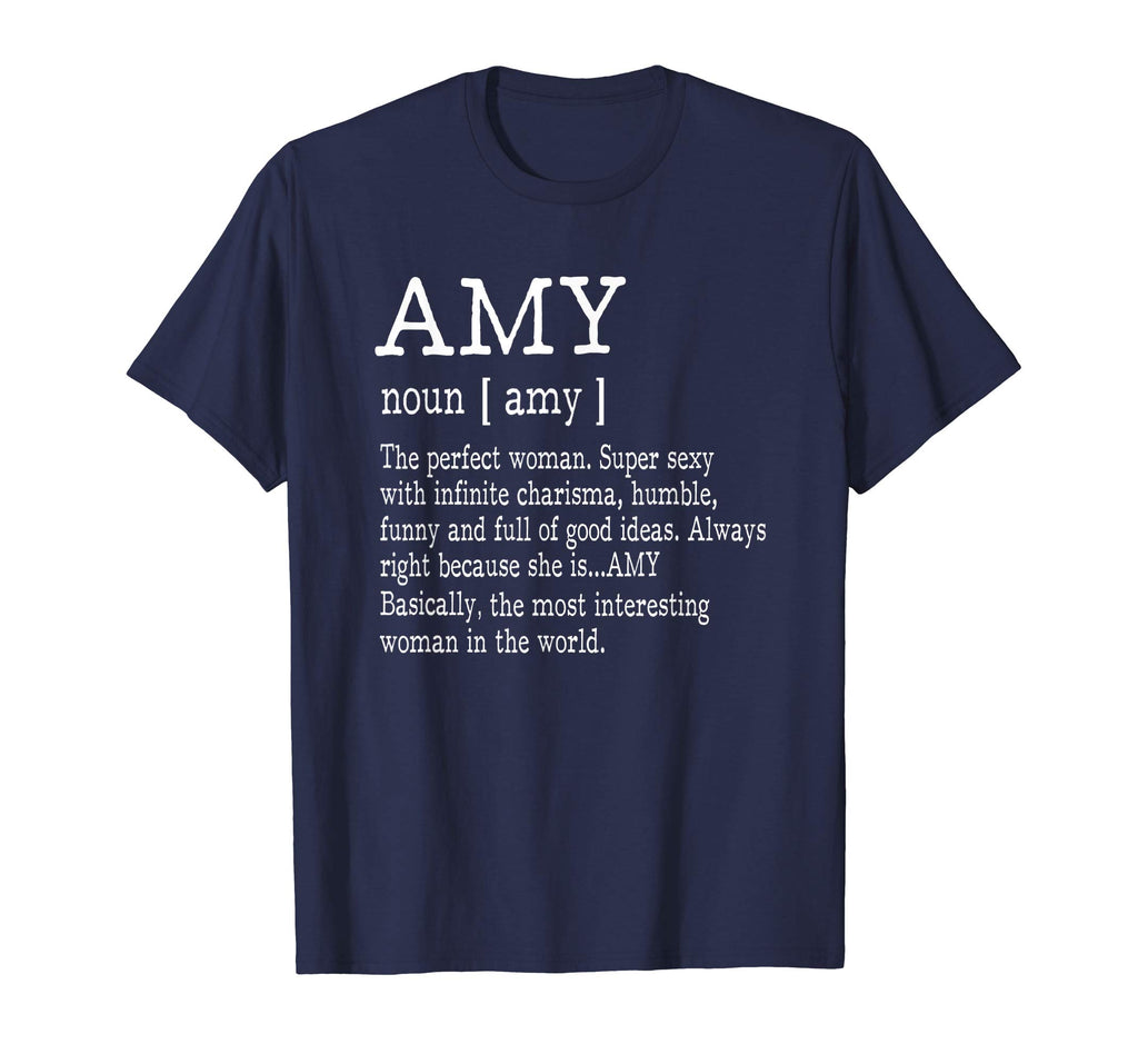 Adult Definition - First Name Amy - Ladies T-Shirt Funny