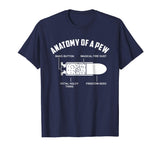 Anatomy Of A Pew Shirt Funny Bullet Gun Lover Gift Gun Owner