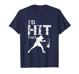 I'd Hit That Kickboxing Shirt Funny Kickboxer Gift