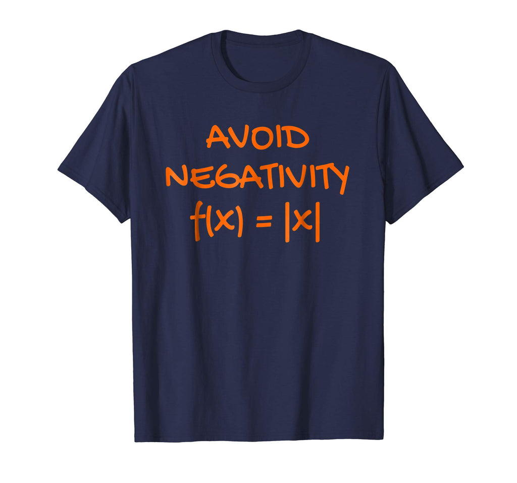 Avoid Negativity Shirt Funny Math Problem Engineer Gift Tee