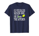Funny Pickleball T Shirt Old Pickleballers Never Die