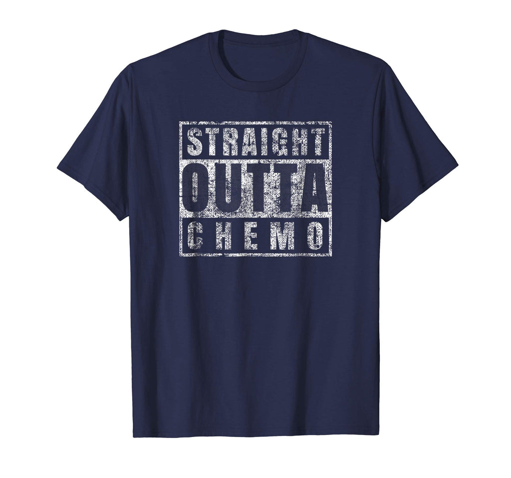 Straight Outta Chemo T-Shirt Funny Battle Cancer Gift