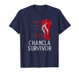 Chancla Survivor T-shirt Funny Spanish Joke Tee