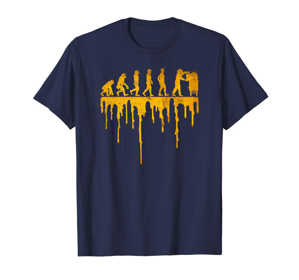 &quot;Beekeeper Evolution&quot; Funny Honey Beekeeping T-shirt