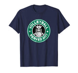 Funny Short Sleeve Volleyball Shirt For Girls and Women