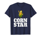 Funny Farm Food Shirt Corny Cob Farmer Corn Star Gift