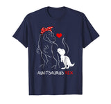 Auntsaurus Rex T-Shirt Funny Auntie Dinosaur Gifts Tshirt