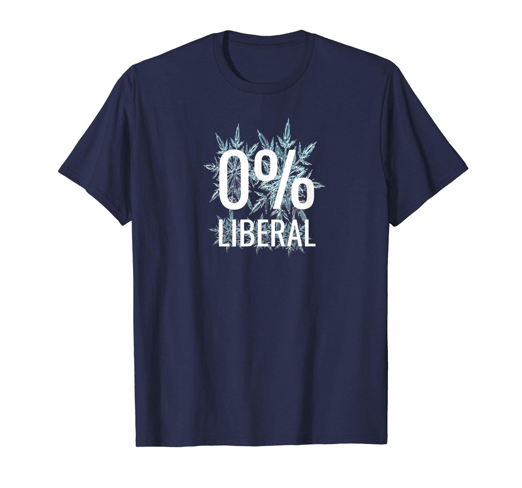 0 Percent Liberal Funny Conservative T-Shirt