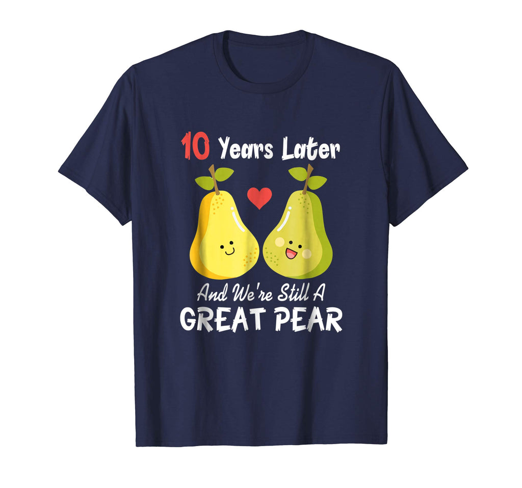10th Wedding Anniversary Shirt Funny Couples T-Shirt Gifts