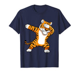 BDAZ Dabbing Tiger Football Team Mascot Funny Dab T-shirt