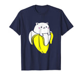 BANANYA BANANA FUNNY CAT T SHIRT