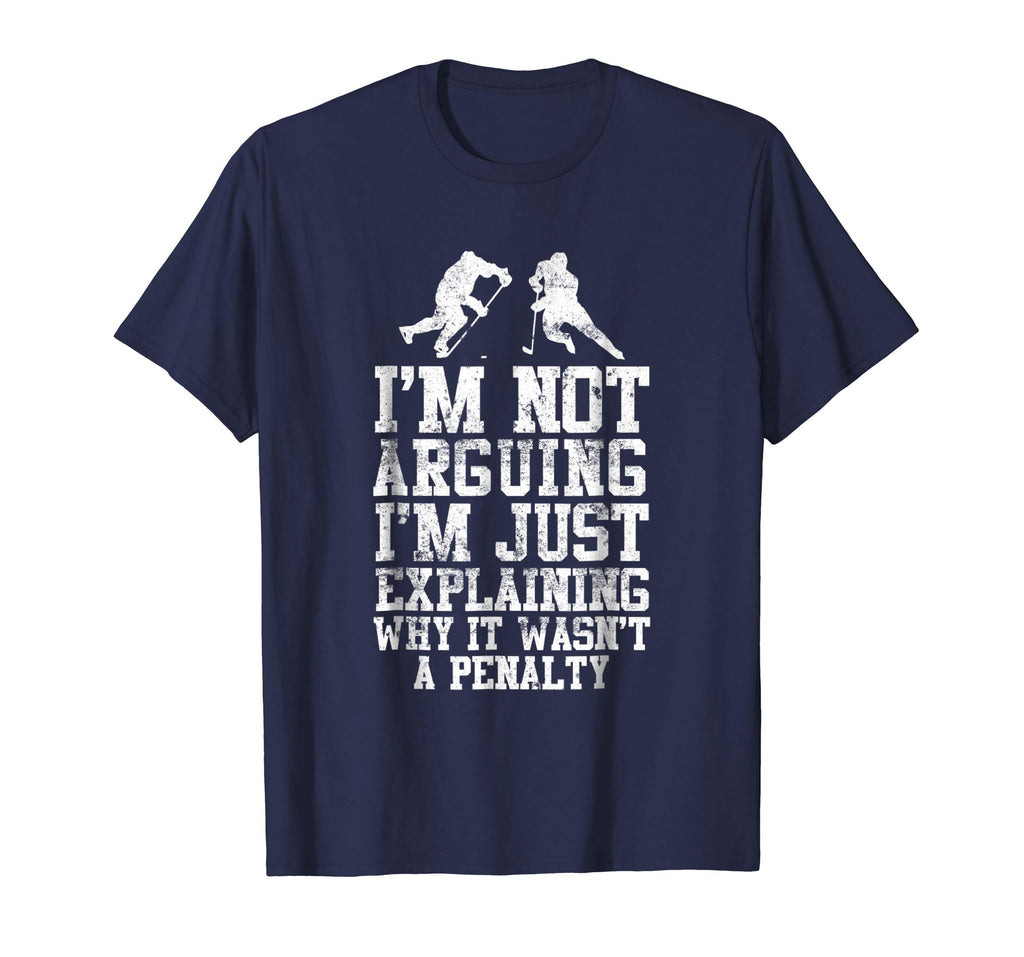 Funny Hockey Tee Shirt Cool Gag Gift Novelty Graphic Tee