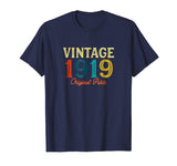 Vintage 1919 99th Birthday Funny T-Shirt