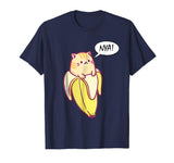 2018 Bananya Banana Funny Cat T Shirt