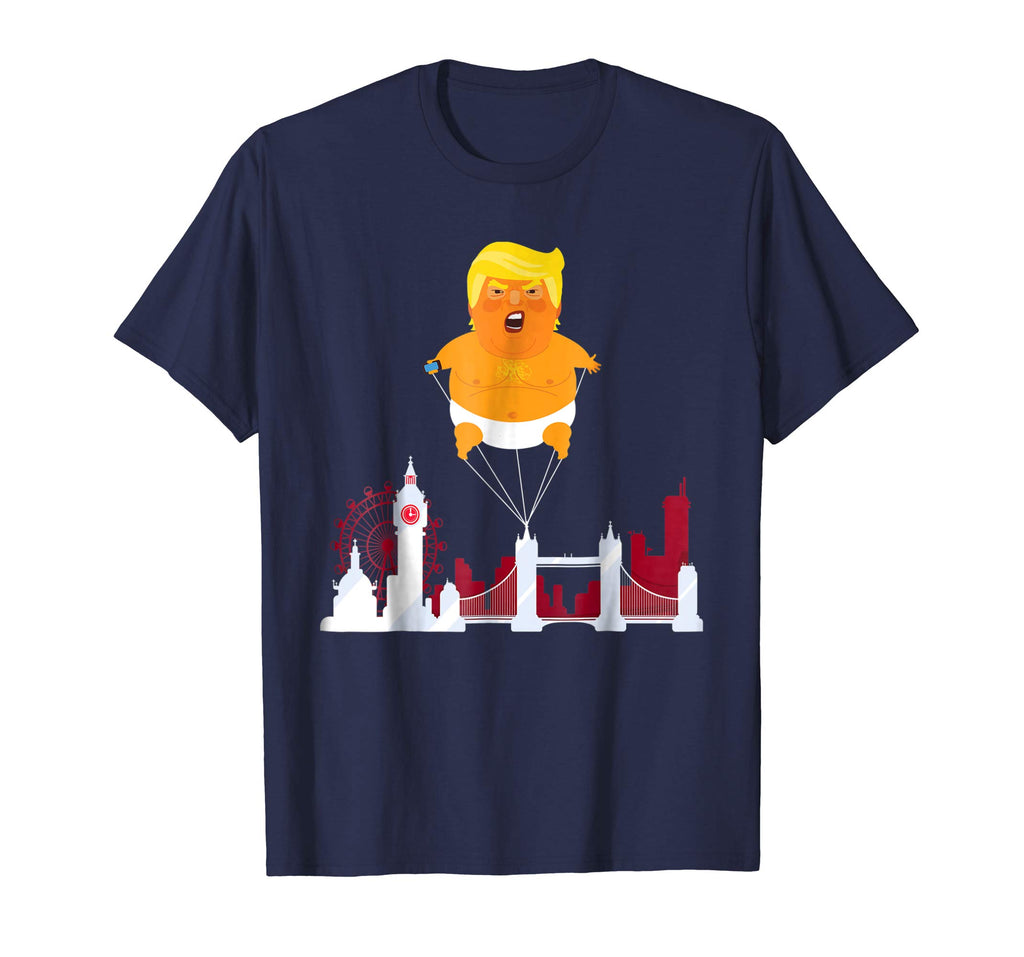 Anti Trump Balloon Angry Trump Baby Blimp Funny T-shirt