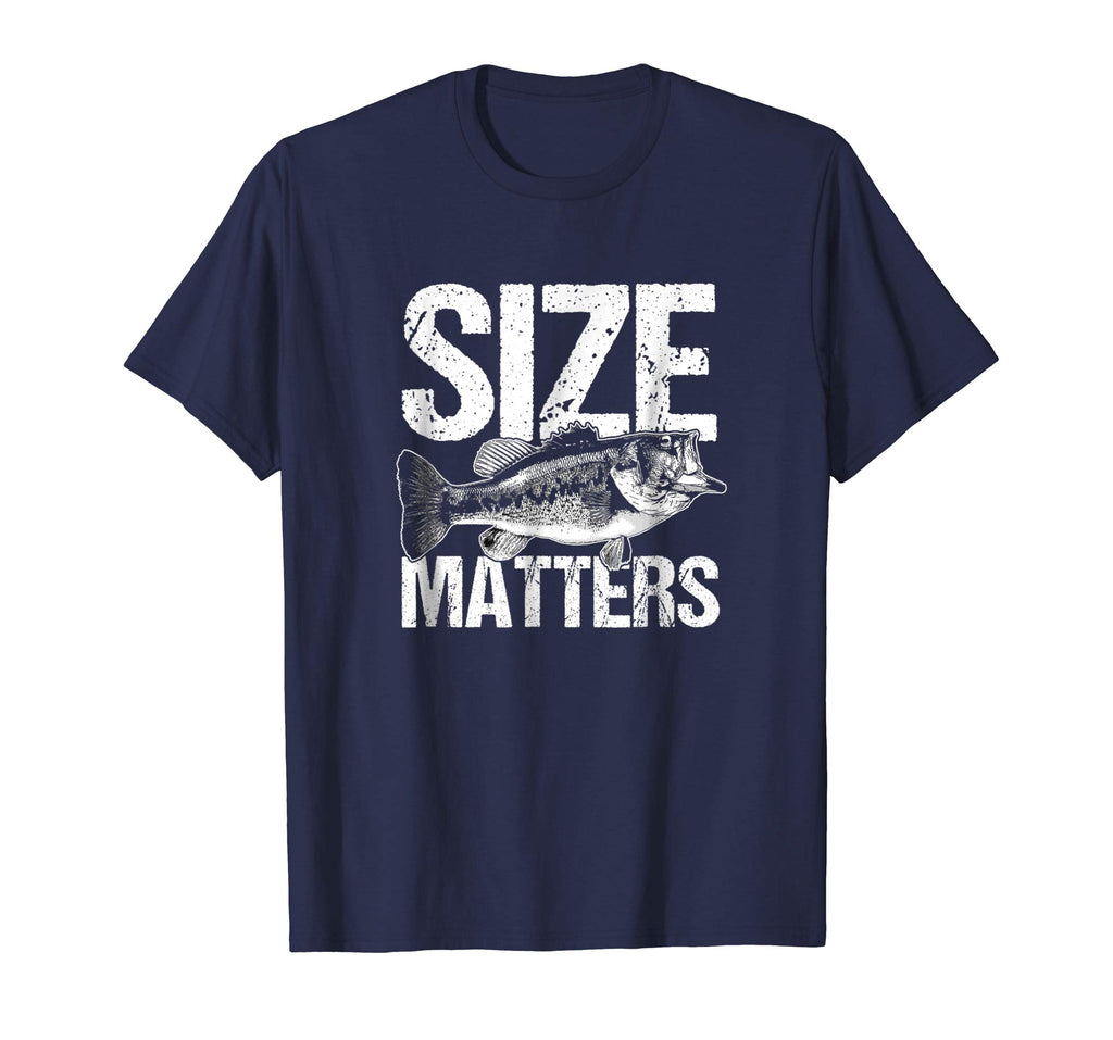 Funny Size Fishing Matters T-Shirt Bass Love Fish Tee Gift