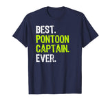 Pontoon Boat Gift Shirt - Captain Funny Boat Lake Shirt Men