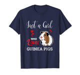 Just a Girl Who Loves Guinea Pigs - Funny Animal T-Shirt