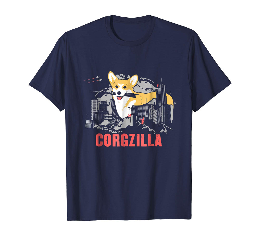 &quot;Corgzilla&quot; Funny Dog Corgi Lover T-shirt
