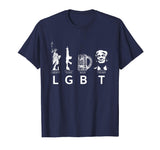 Liberty Guns Beer Trump T Shirts Funny Parody LGBT Gifts