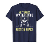 Muscle Weight Lifting Jesus Christian Funny Workout T-Shirt