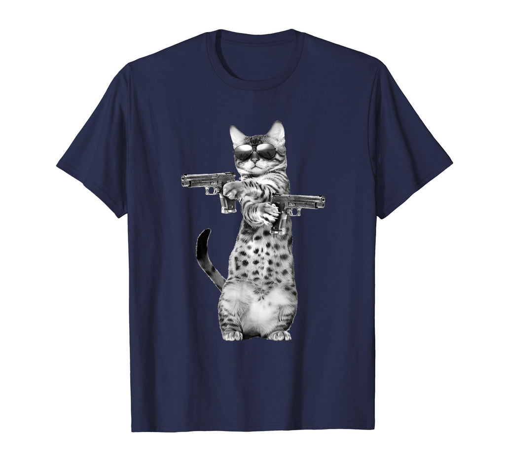 Gun Kitty Funny Cat shirt