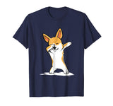 Corgi Cute Dabbing T-Shirt Funny Dab Dance Gift Shirt