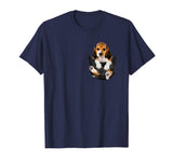 Beagle In Pocket t-shirt dog lover, cute, gift, funny