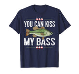 Funny Fishing TShirt - You Can Kiss My Bass Tee