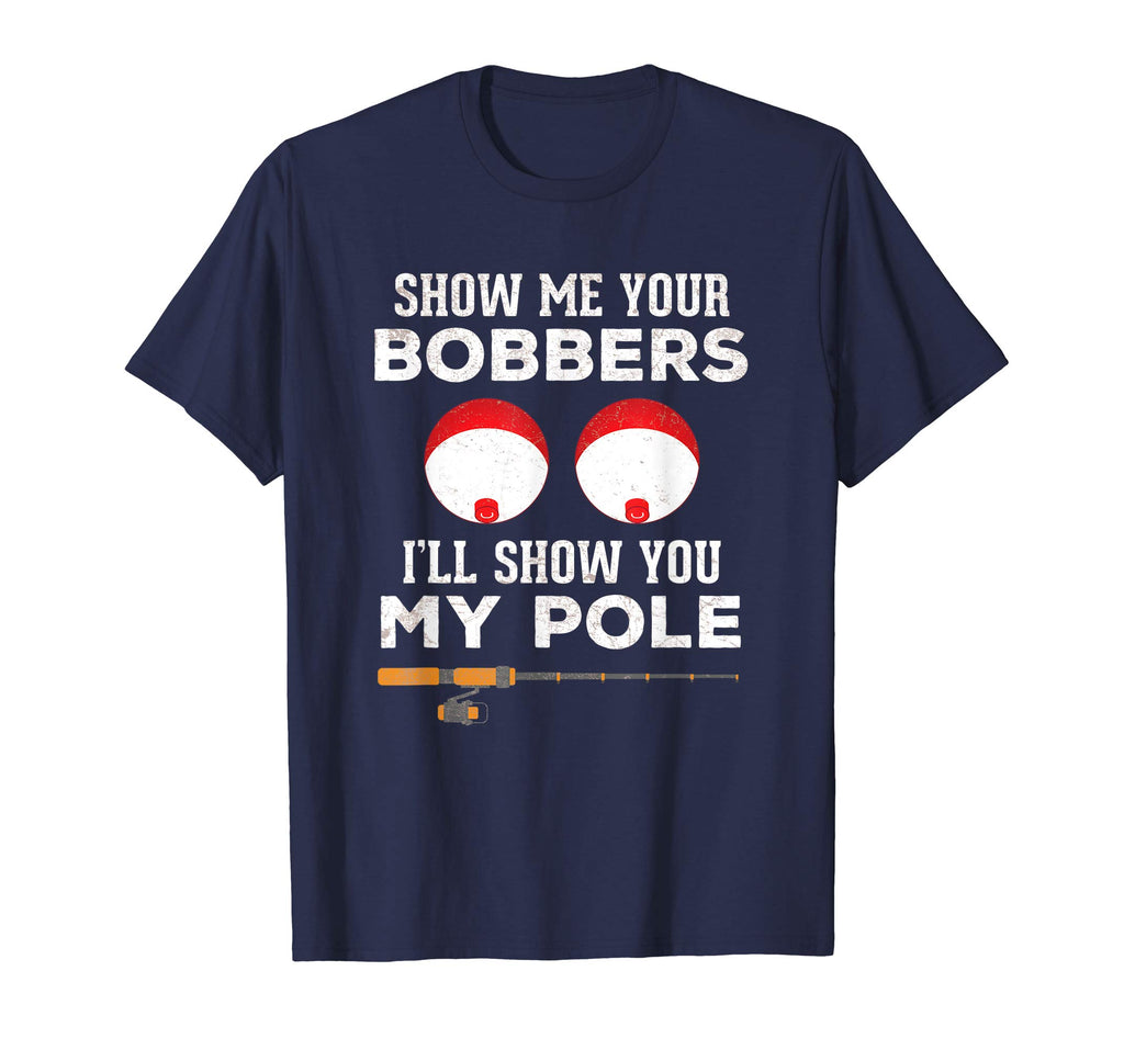 Mens Funny Fishing Shirts Novelty Gift Men Grandpa Dad Bobbers