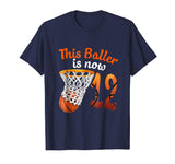 12th Birthday Basketball T-Shirt Funny 12 Years Old Gift