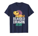 Bearded Dragon Mom - Lizard Lovers Funny T Shirt Women Tee