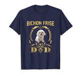 Bichon Frise Dad Funny Shirt - Father's Day Gift Tee
