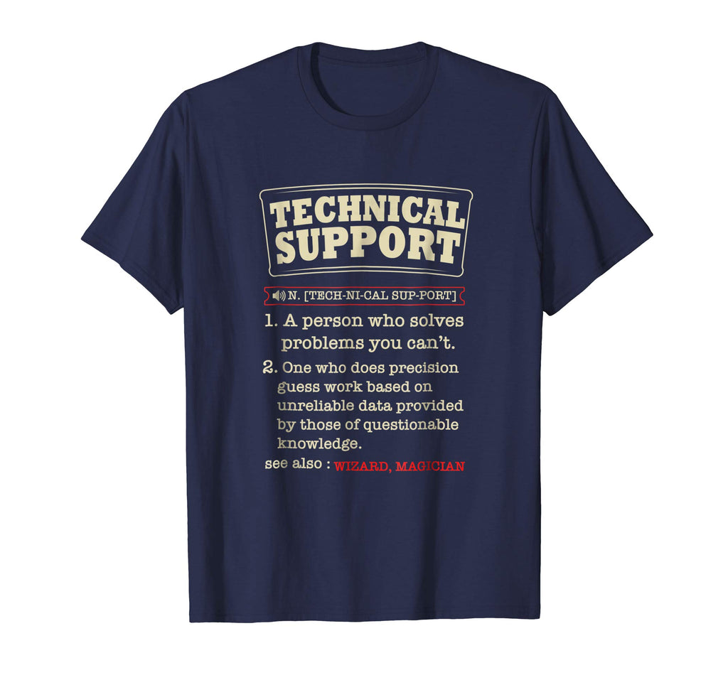 Tech Support Definition Shirt-Funny Computer Nerd Gift Shirt