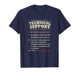Tech Support Definition Shirt-Funny Computer Nerd Gift Shirt