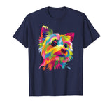 Yorkshire Terrier Shirt Funny Yorkie Pop Art Popart Dog Gift