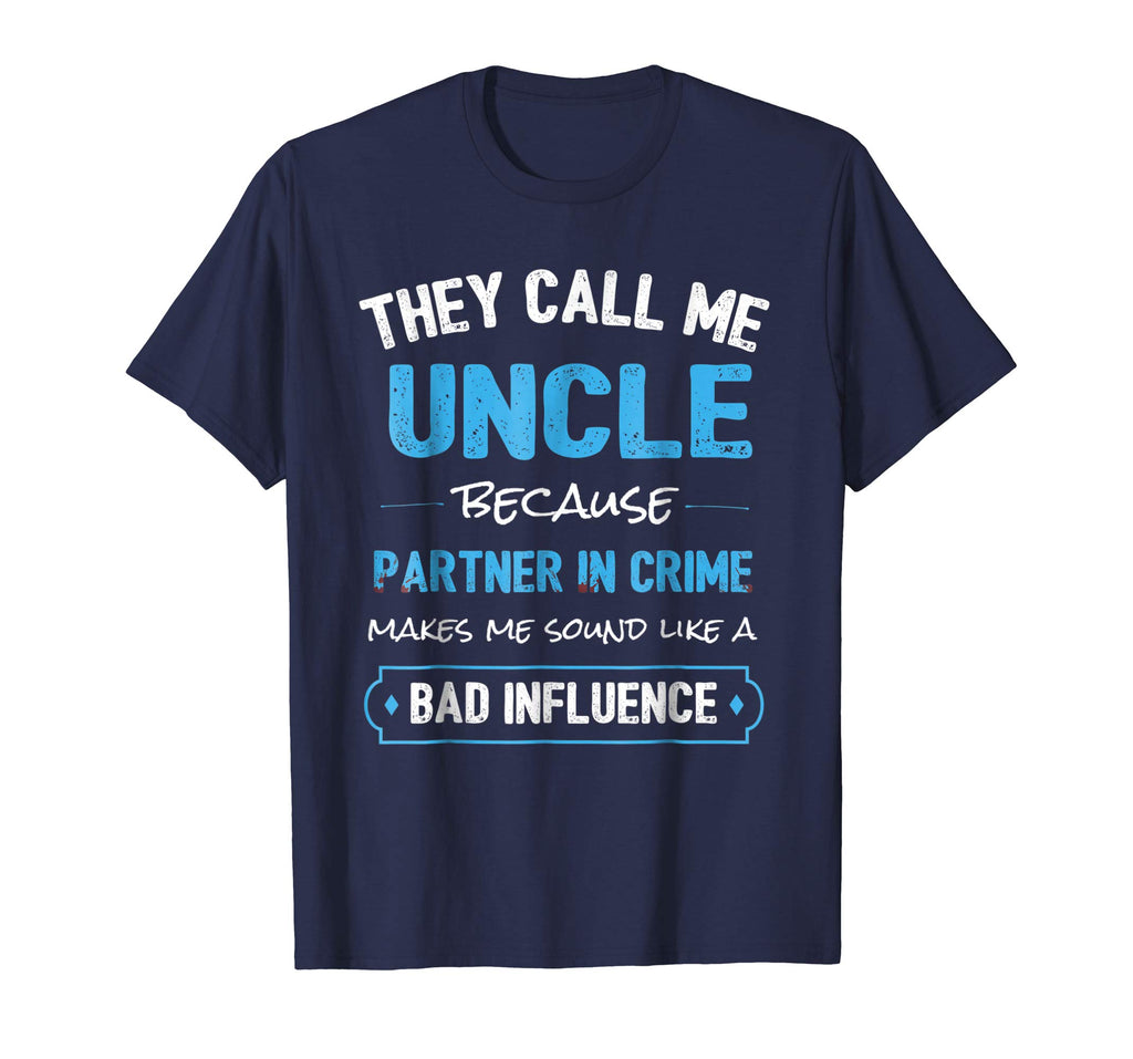 Funny Uncle Gift Shirt, Uncle Partner In Crime Shirt