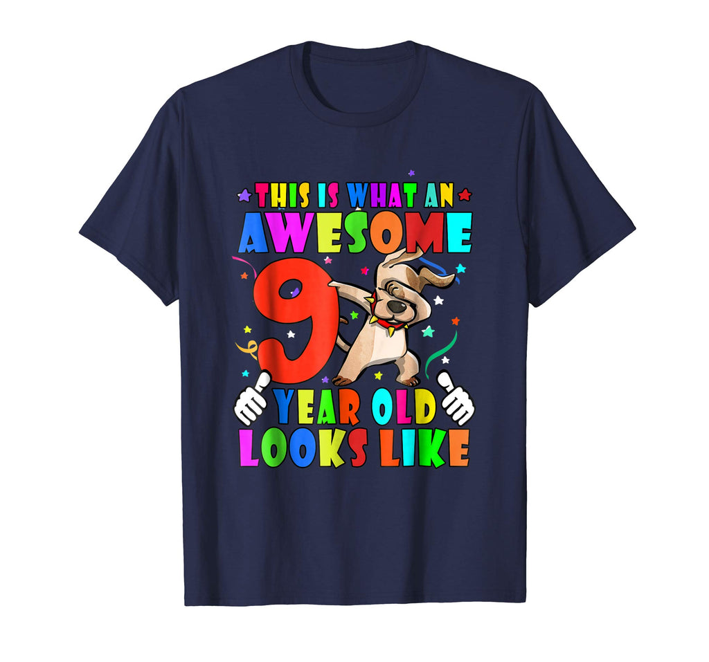 Awesome 9th Birthday Shirt - Funny 2009 BDay Boy Girl Gift
